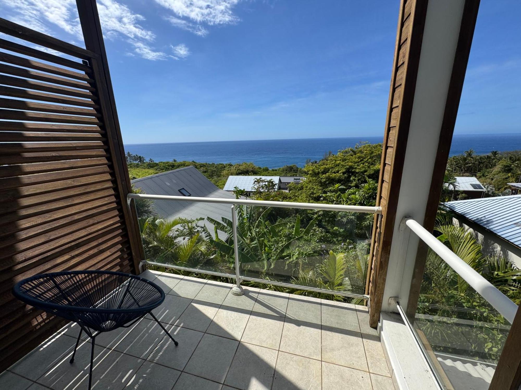 Grande Villa Au Calme - Vue Exceptionnelle - Climatisation - Piscine Sel Chauffee - Jardin Tropical Vincendo Exterior foto